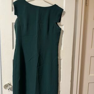 MM Lafleur Forest Green Midi Dress